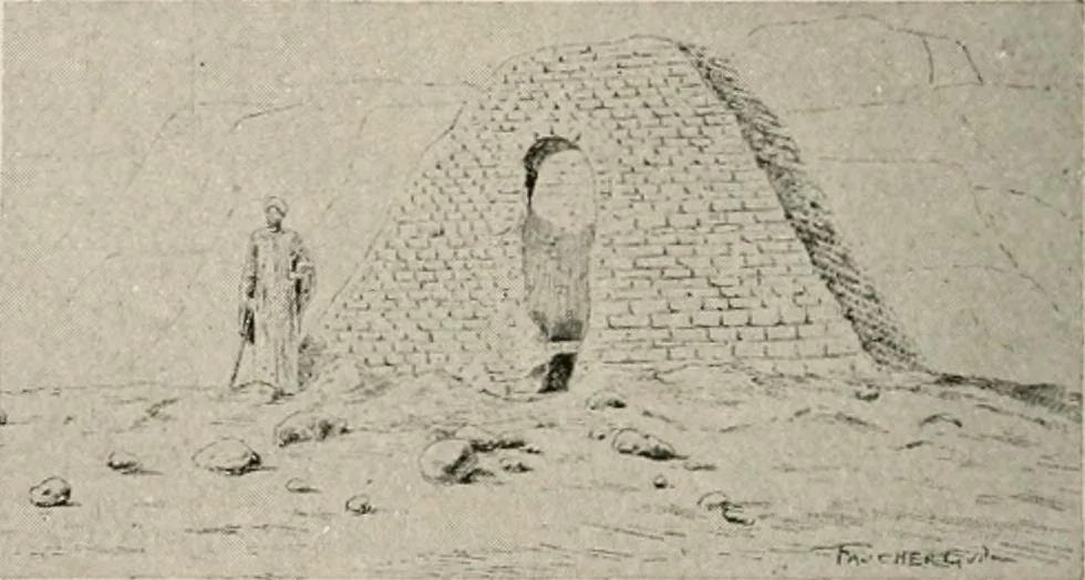 An illustration from Art in Egypt, 1912, leaf 117