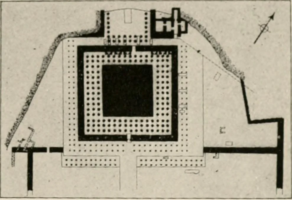 An illustration from Art in Egypt, 1912, leaf 118