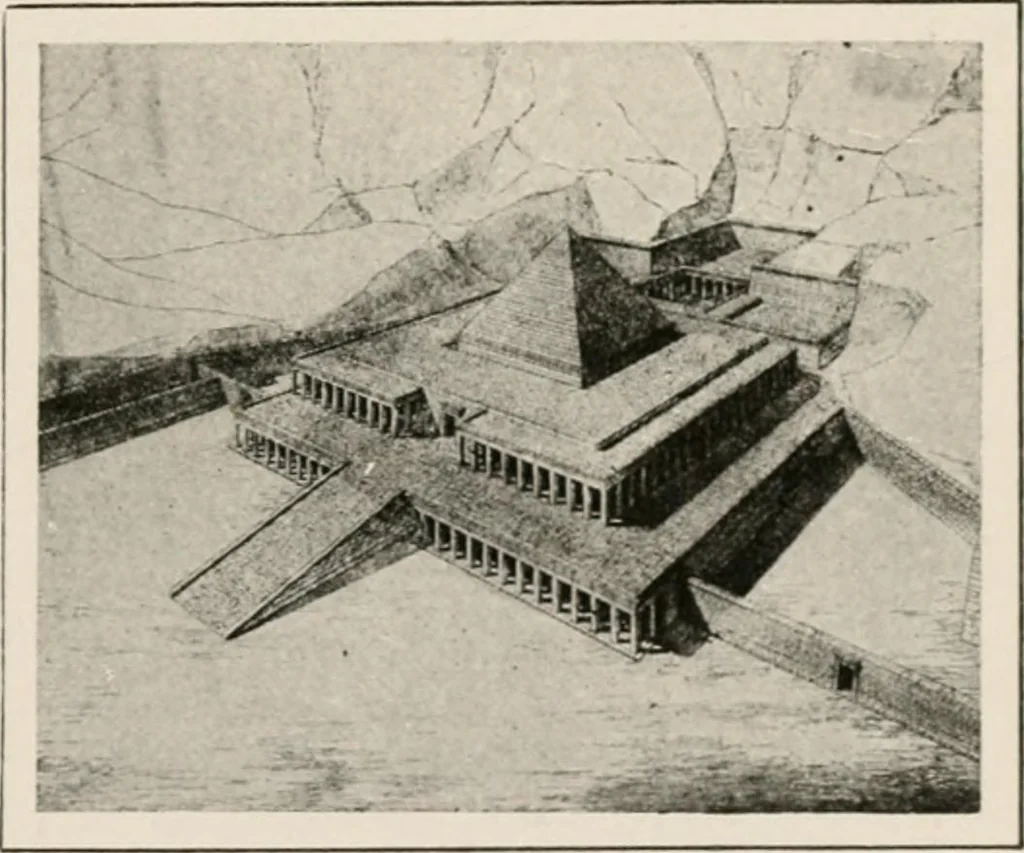 An illustration from Art in Egypt, 1912, leaf 118