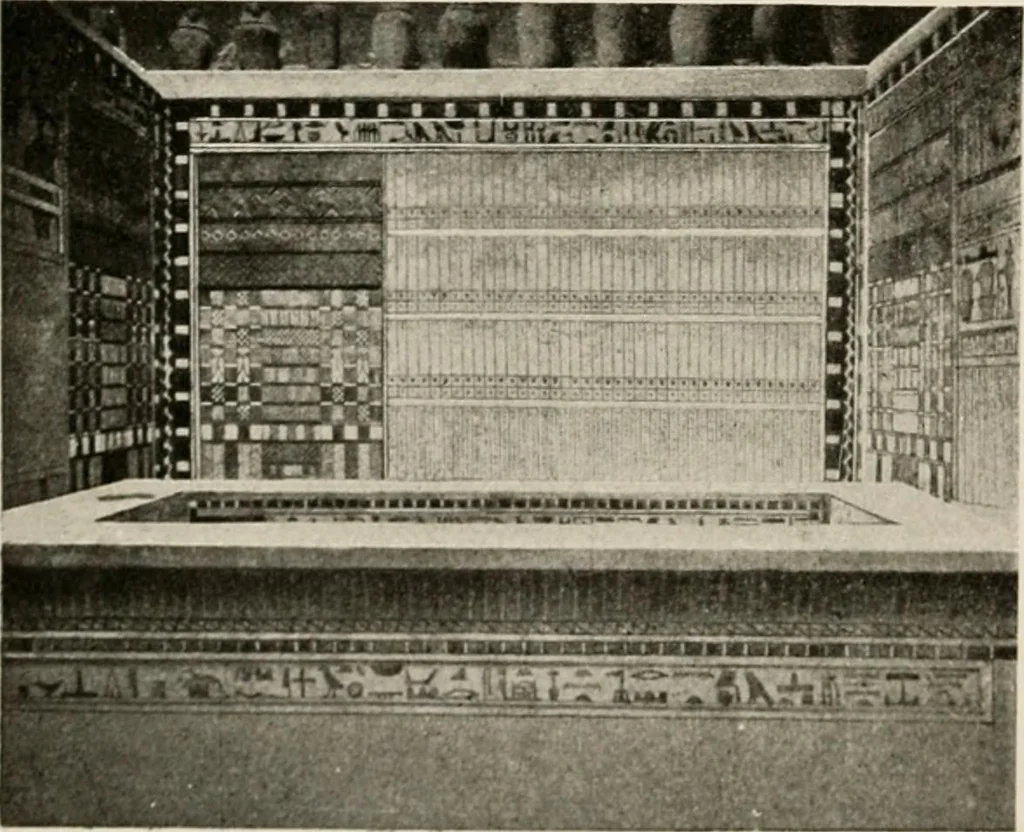 An illustration from Art in Egypt, 1912, leaf 121