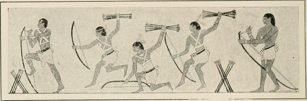 An illustration from Art in Egypt, 1912, leaf 123