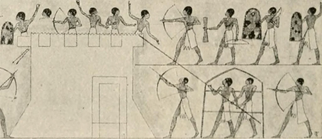 An illustration from Art in Egypt, 1912, leaf 123