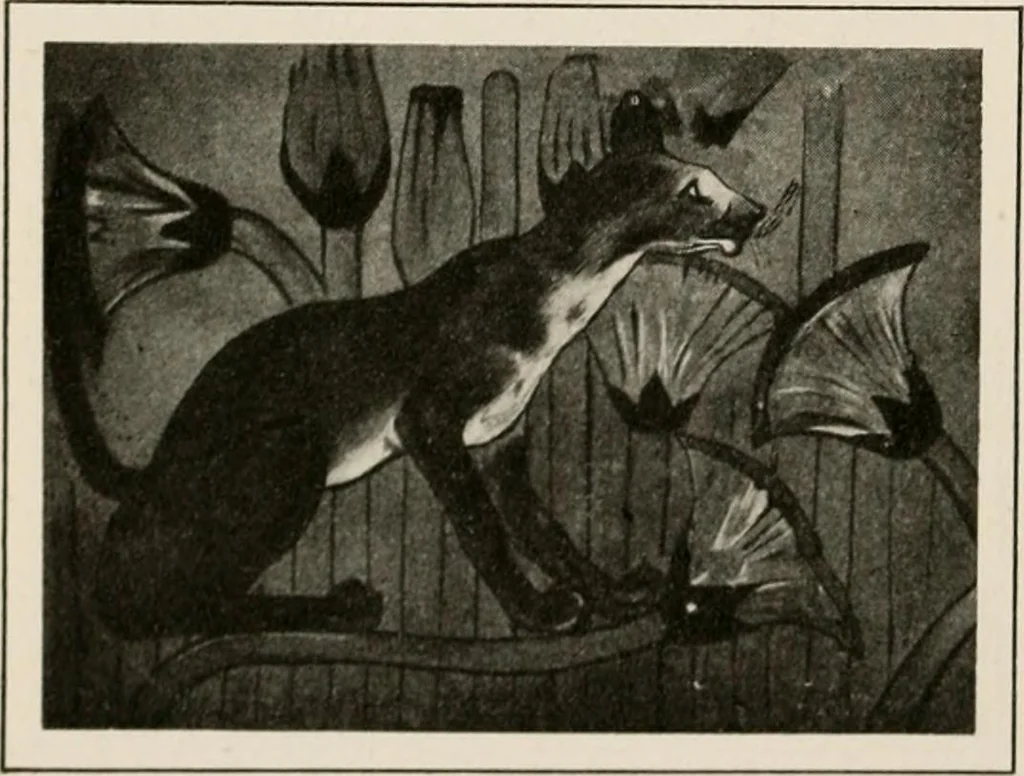 An illustration from Art in Egypt, 1912, leaf 125