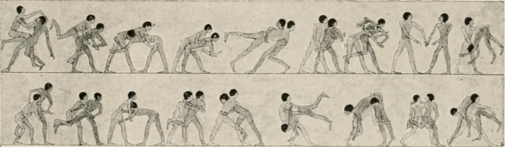An illustration from Art in Egypt, 1912, leaf 126