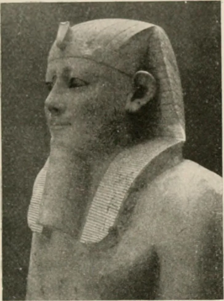 An illustration from Art in Egypt, 1912, leaf 128