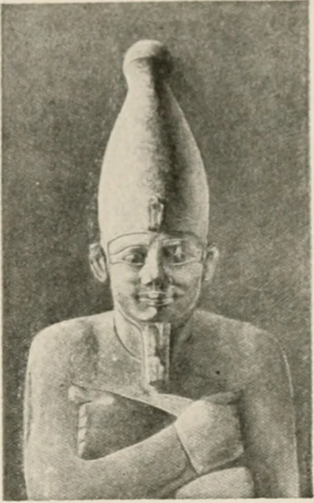 An illustration from Art in Egypt, 1912, leaf 128