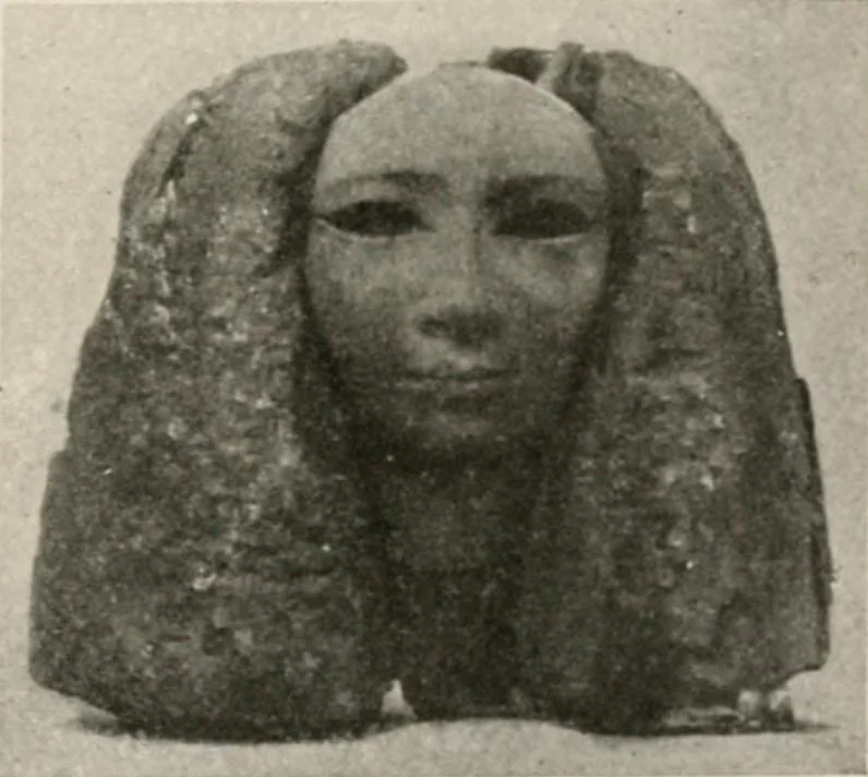 An illustration from Art in Egypt, 1912, leaf 128