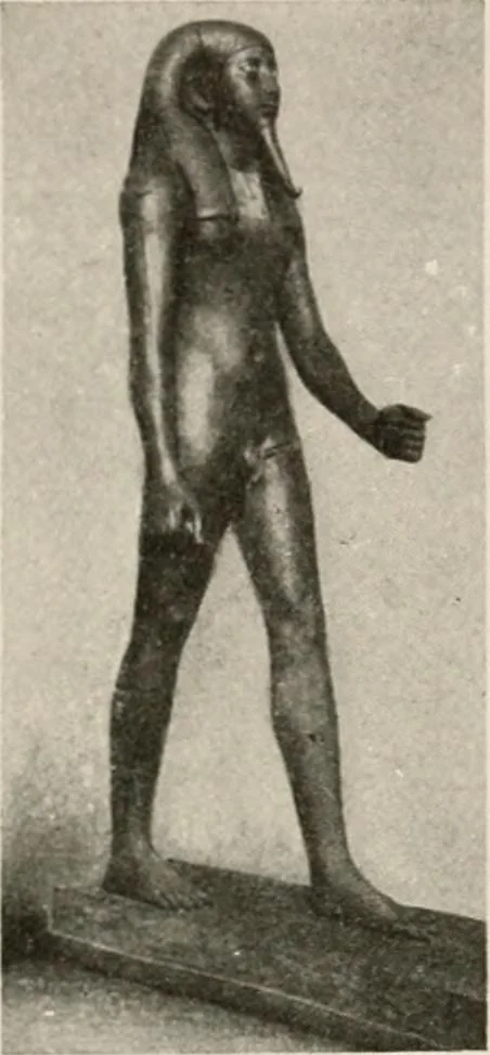 An illustration from Art in Egypt, 1912, leaf 129