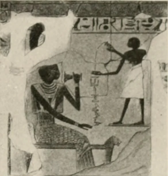 An illustration from Art in Egypt, 1912, leaf 130