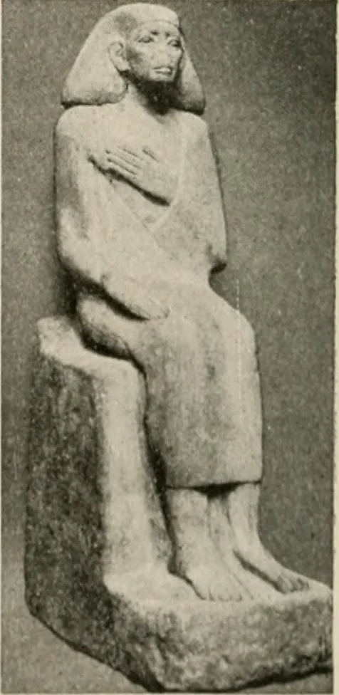 An illustration from Art in Egypt, 1912, leaf 131