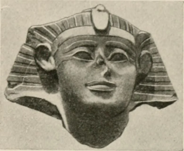 An illustration from Art in Egypt, 1912, leaf 132