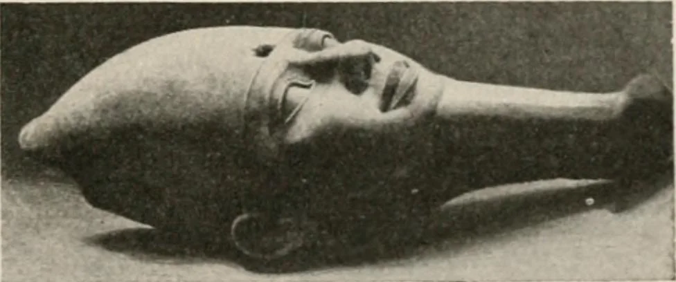 An illustration from Art in Egypt, 1912, leaf 132