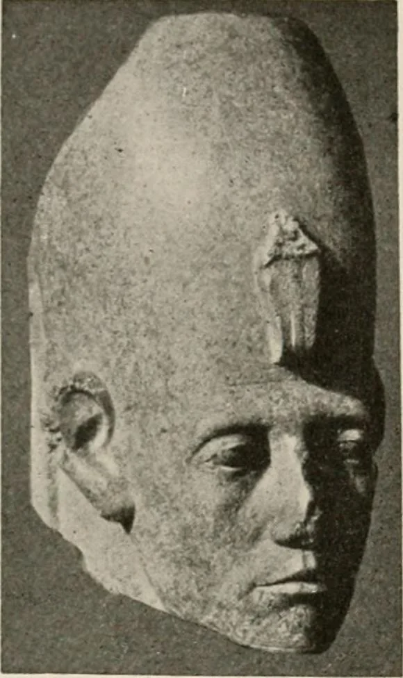 An illustration from Art in Egypt, 1912, leaf 133