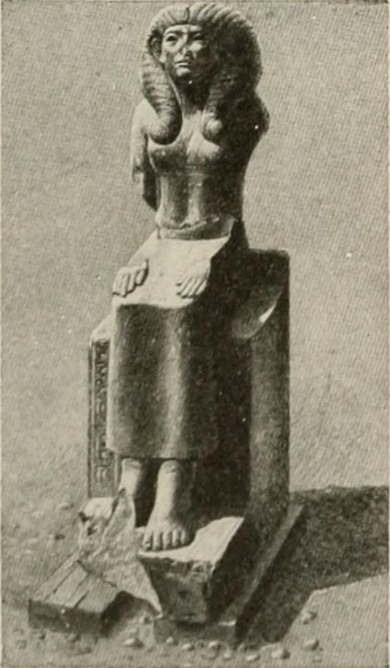 An illustration from Art in Egypt, 1912, leaf 135