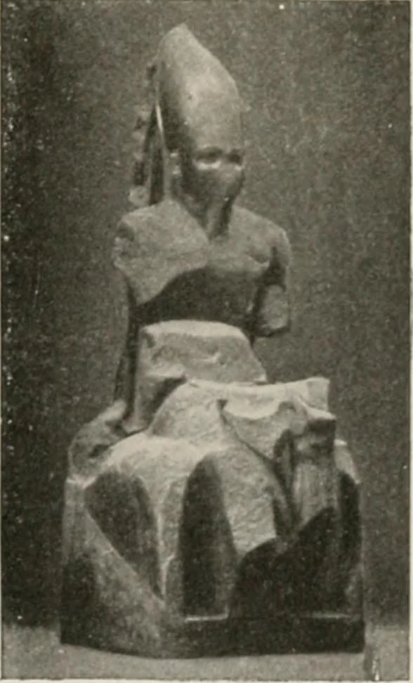 An illustration from Art in Egypt, 1912, leaf 136