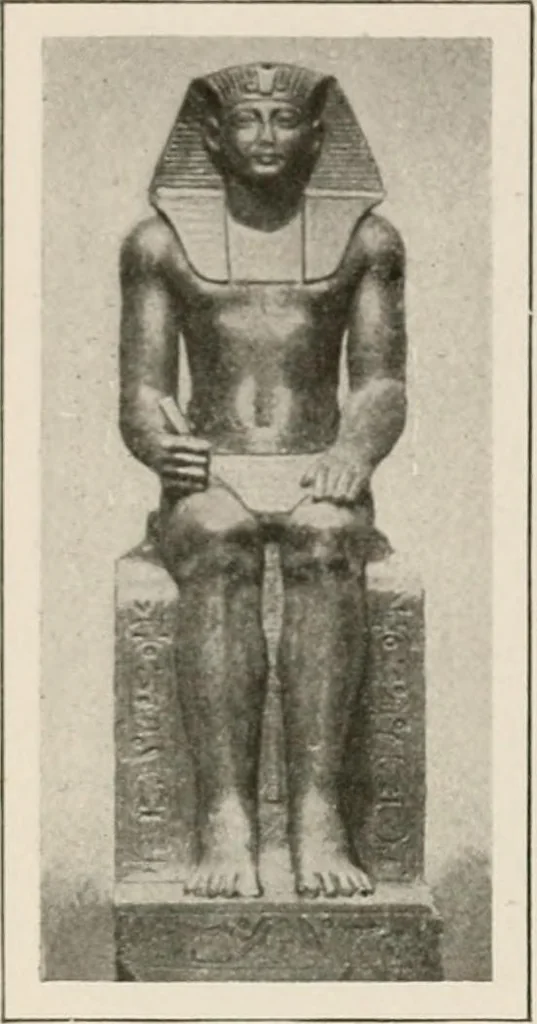 An illustration from Art in Egypt, 1912, leaf 137