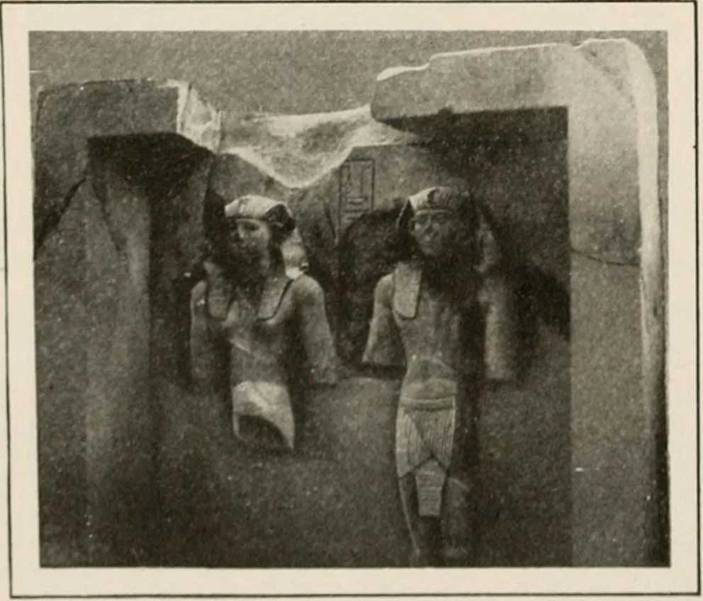 An illustration from Art in Egypt, 1912, leaf 137