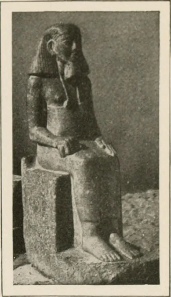 An illustration from Art in Egypt, 1912, leaf 138