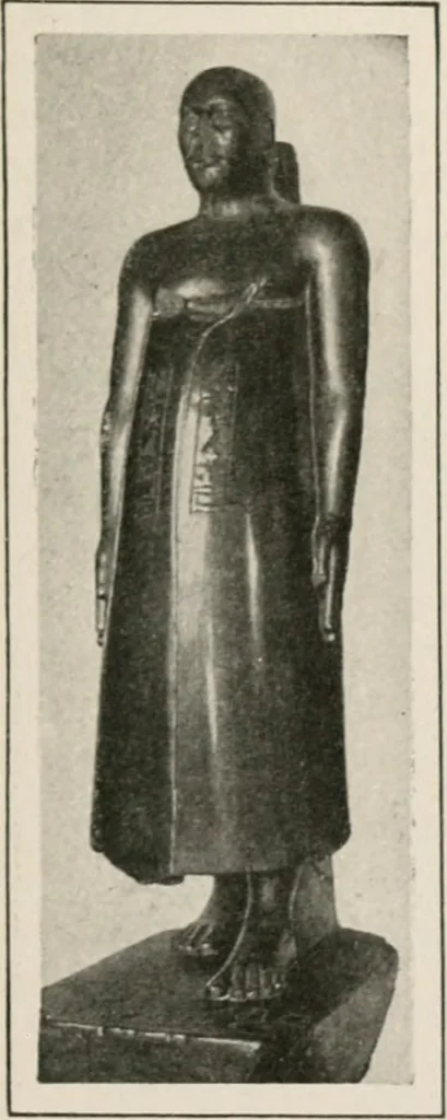 An illustration from Art in Egypt, 1912, leaf 138