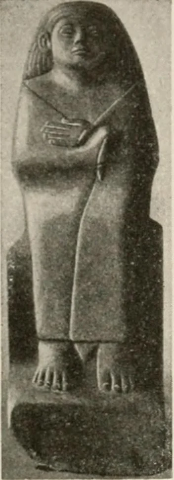 An illustration from Art in Egypt, 1912, leaf 139