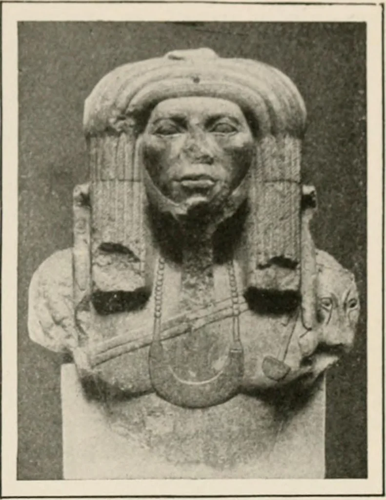 An illustration from Art in Egypt, 1912, leaf 144