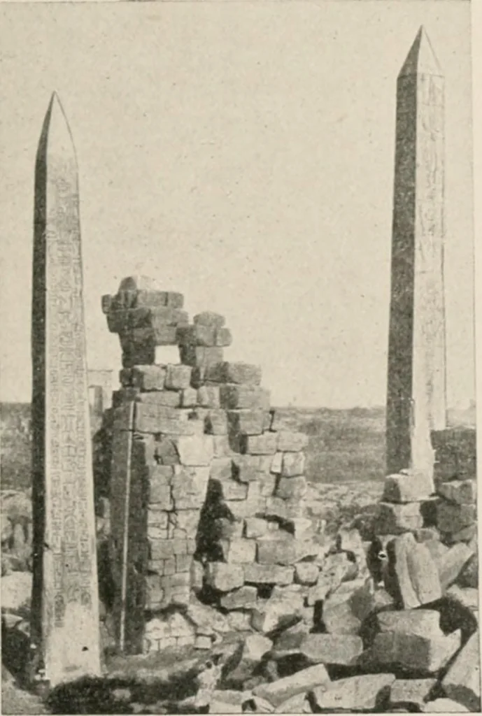 An illustration from Art in Egypt, 1912, leaf 144