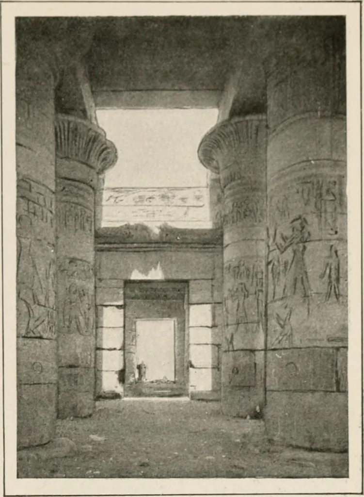 An illustration from Art in Egypt, 1912, leaf 146