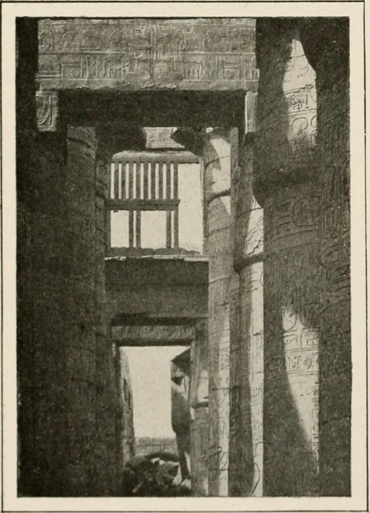 An illustration from Art in Egypt, 1912, leaf 147