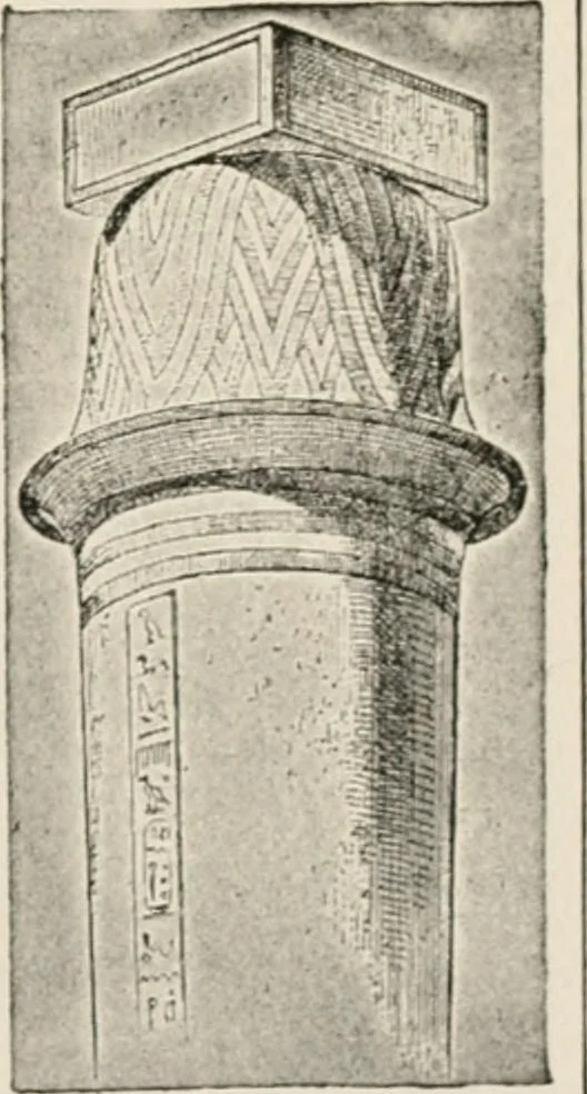 An illustration from Art in Egypt, 1912, leaf 148