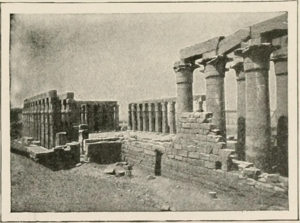 An illustration from Art in Egypt, 1912, leaf 152