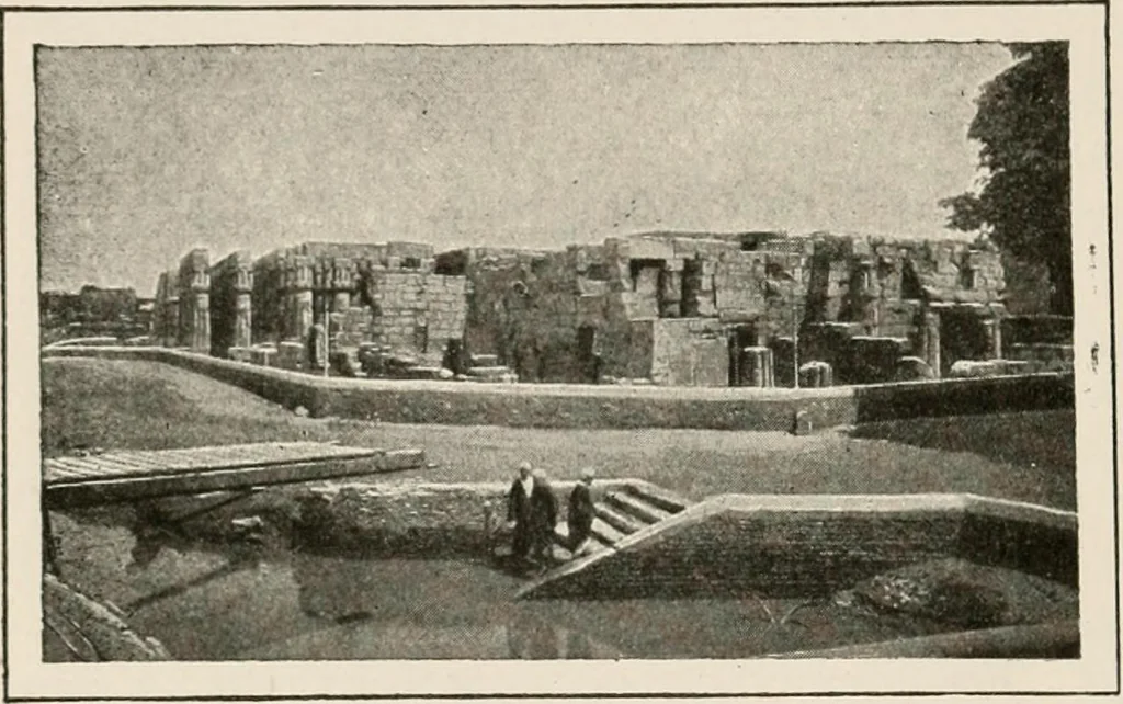 An illustration from Art in Egypt, 1912, leaf 153