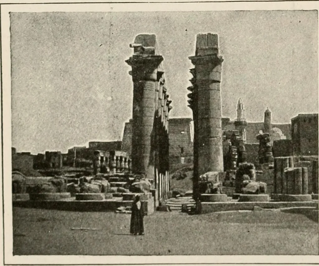 An illustration from Art in Egypt, 1912, leaf 153