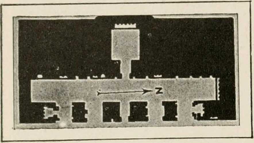 An illustration from Art in Egypt, 1912, leaf 155