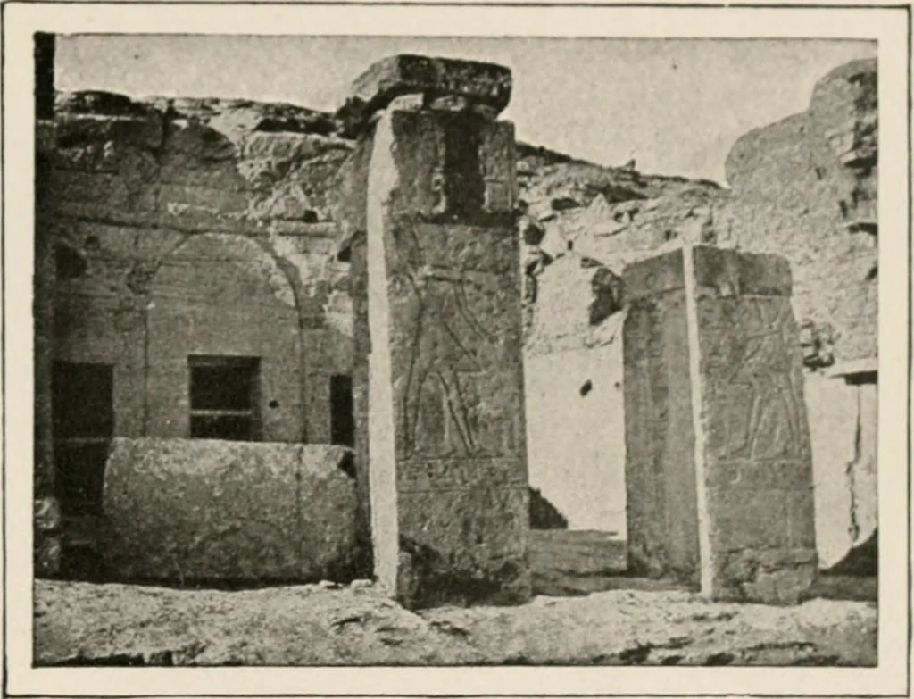 An illustration from Art in Egypt, 1912, leaf 156