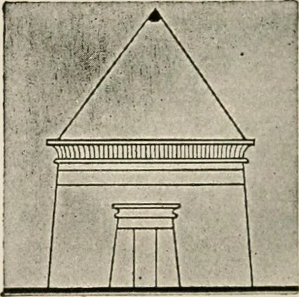 An illustration from Art in Egypt, 1912, leaf 159