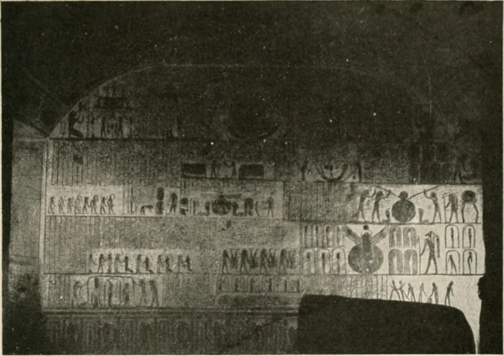 An illustration from Art in Egypt, 1912, leaf 160