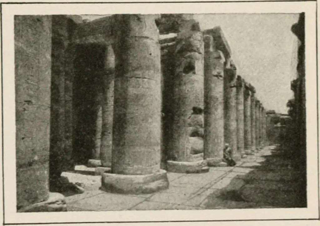 An illustration from Art in Egypt, 1912, leaf 162
