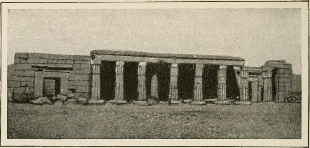 An illustration from Art in Egypt, 1912, leaf 163