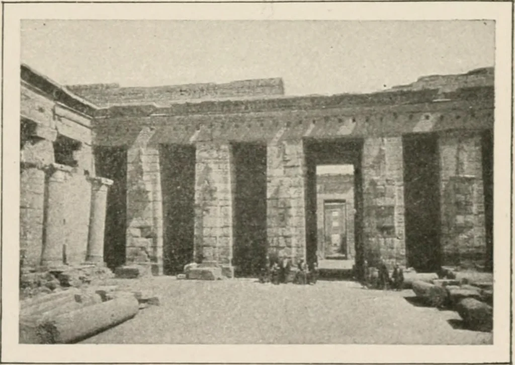 An illustration from Art in Egypt, 1912, leaf 164