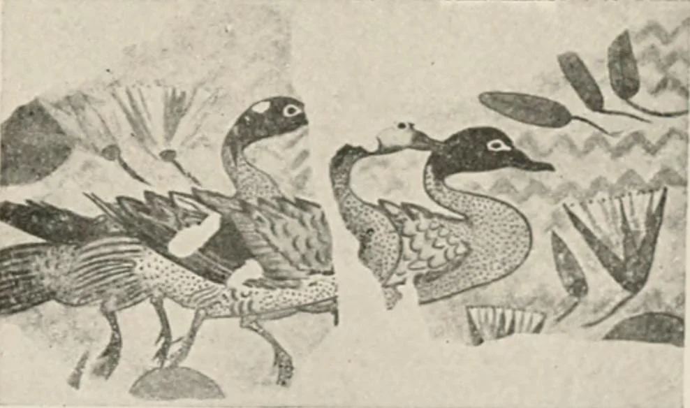 An illustration from Art in Egypt, 1912, leaf 166