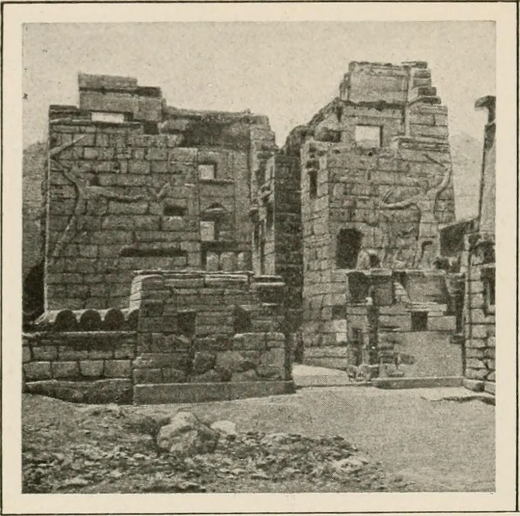 An illustration from Art in Egypt, 1912, leaf 167
