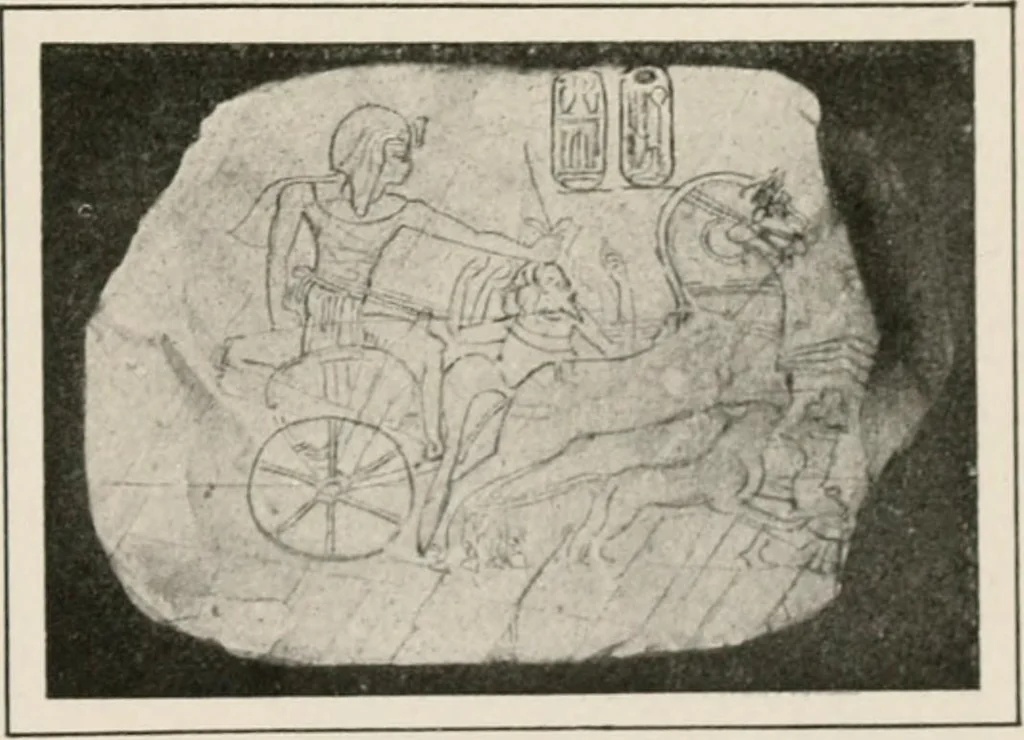 An illustration from Art in Egypt, 1912, leaf 168
