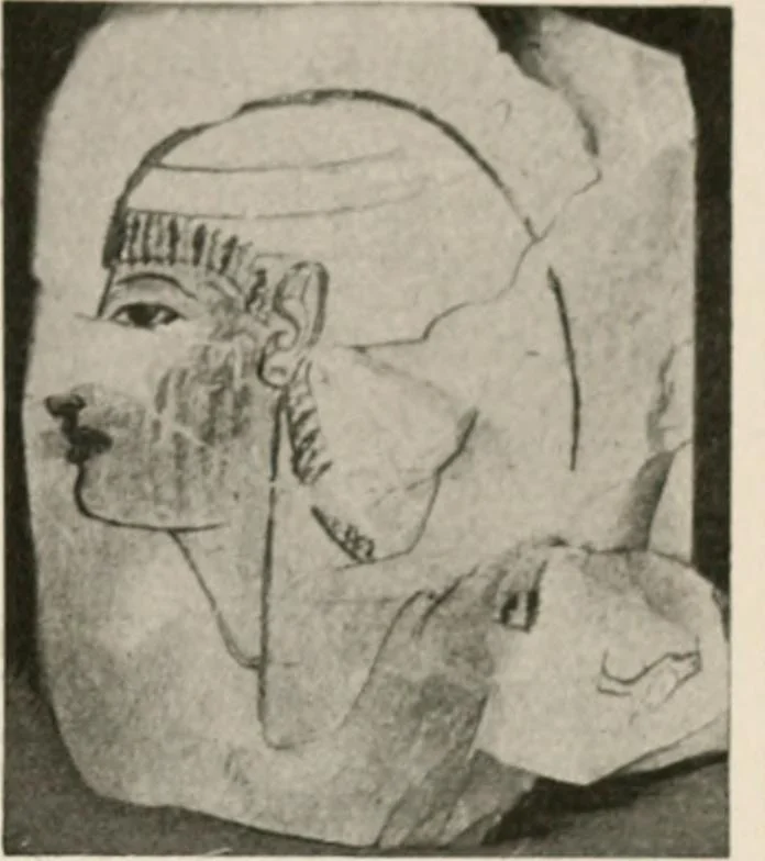 An illustration from Art in Egypt, 1912, leaf 170
