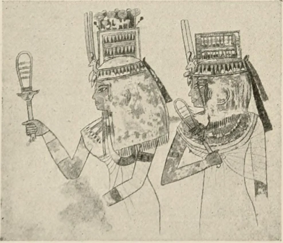 An illustration from Art in Egypt, 1912, leaf 171