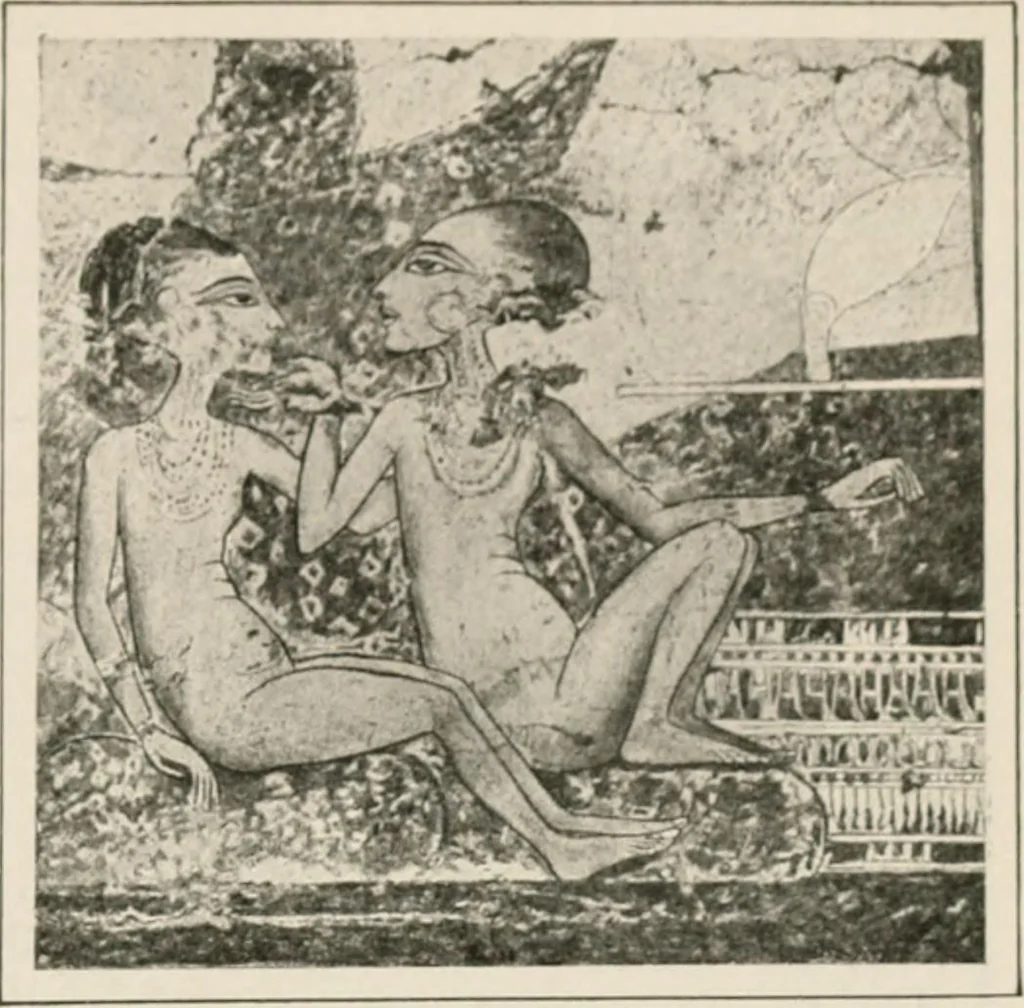 An illustration from Art in Egypt, 1912, leaf 172