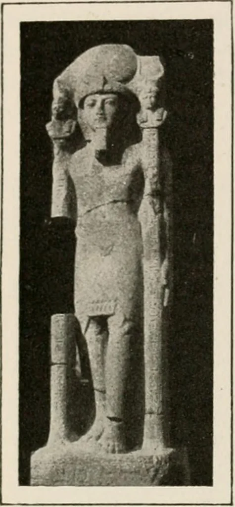 An illustration from Art in Egypt, 1912, leaf 175