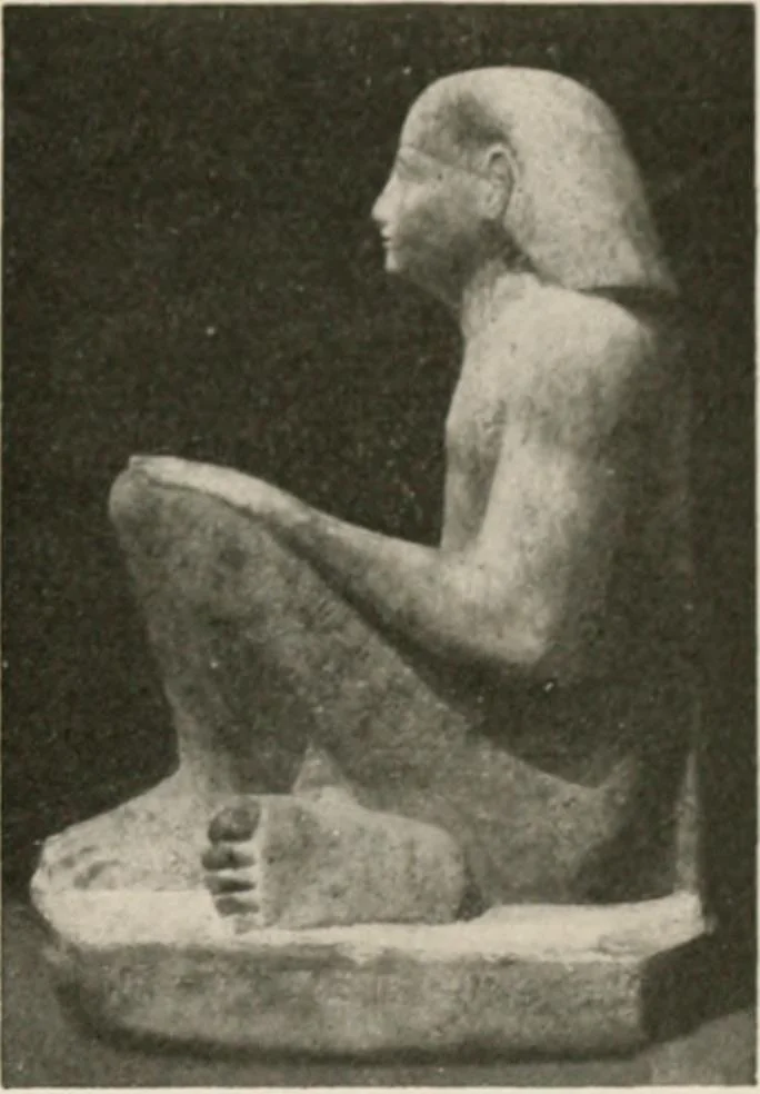 An illustration from Art in Egypt, 1912, leaf 176