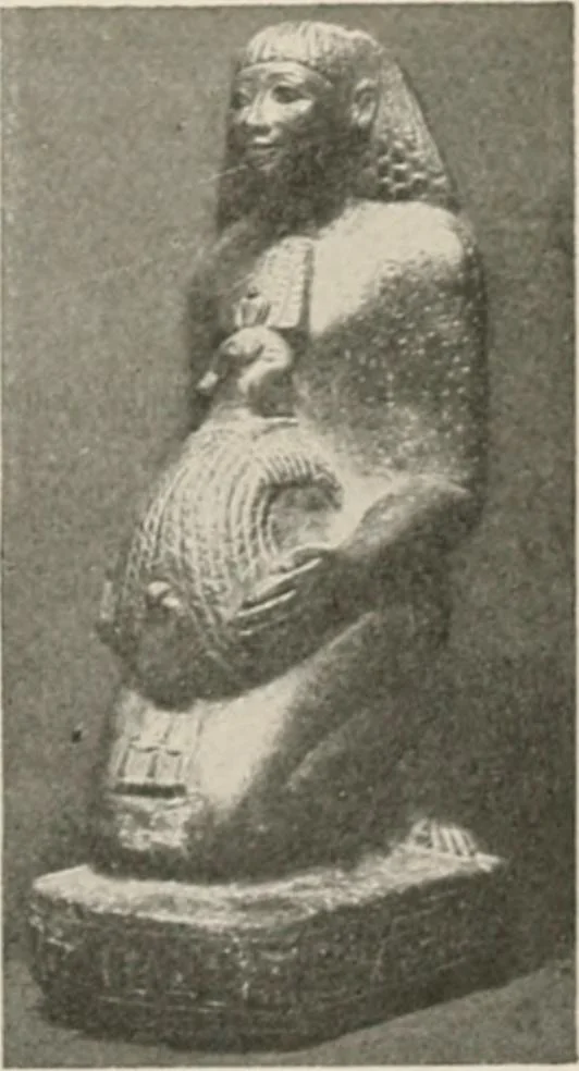 An illustration from Art in Egypt, 1912, leaf 176