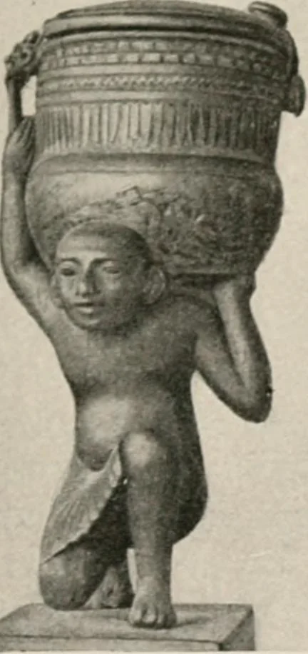 An illustration from Art in Egypt, 1912, leaf 178
