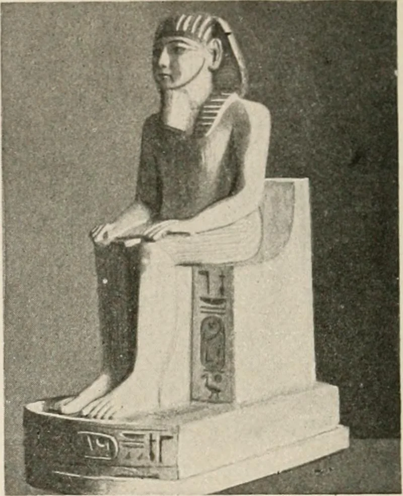 An illustration from Art in Egypt, 1912, leaf 179